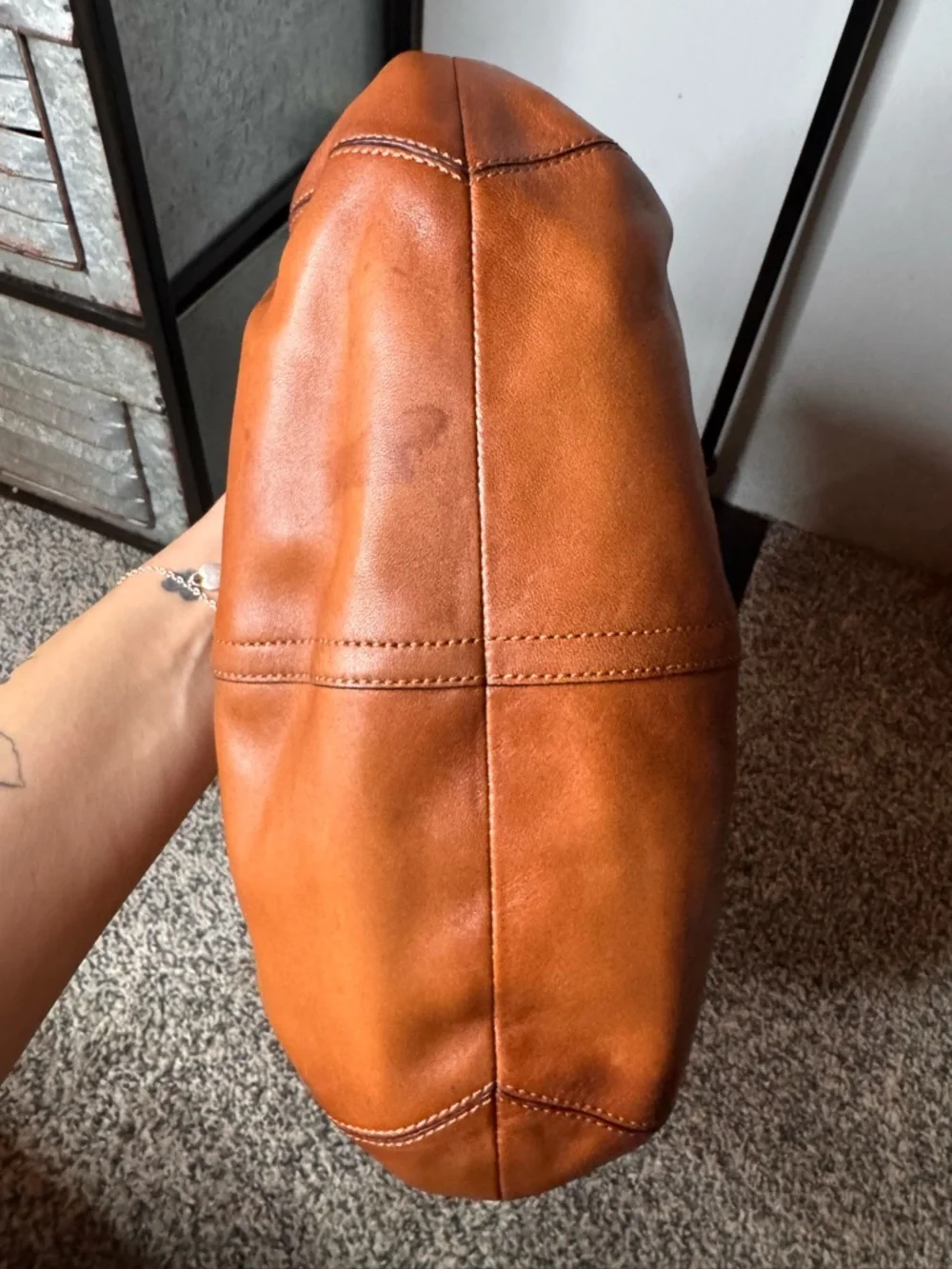 Coach vintage ergo Hobo Shoulder Bag in Cognac Brown - Picture 6 of 9